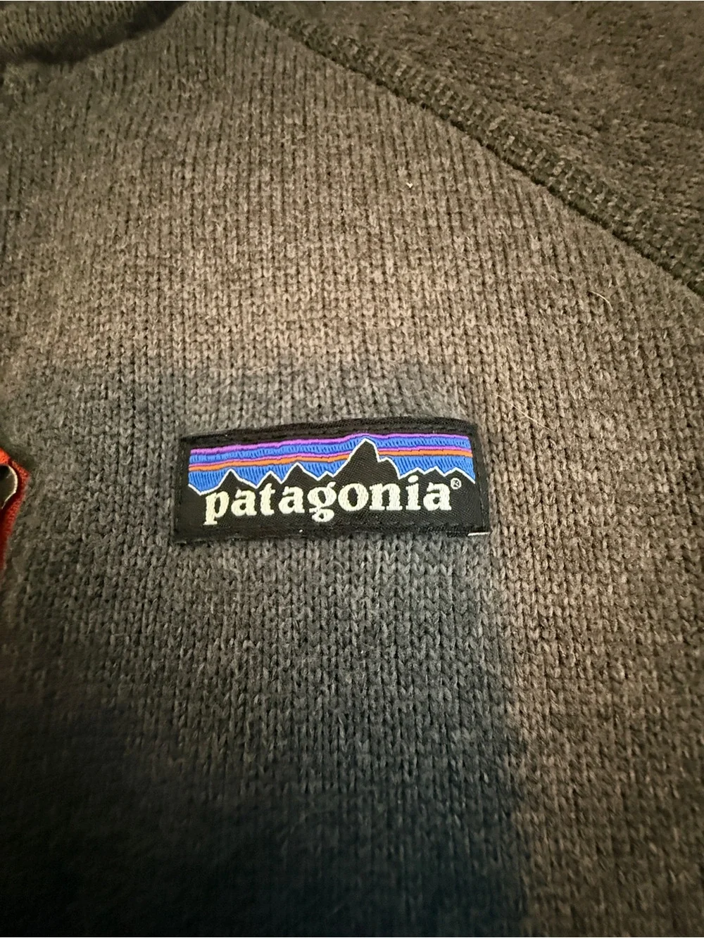 Patagonia Performance Better Sweater Jacket Men’s Medium Grey Orange Full Zip